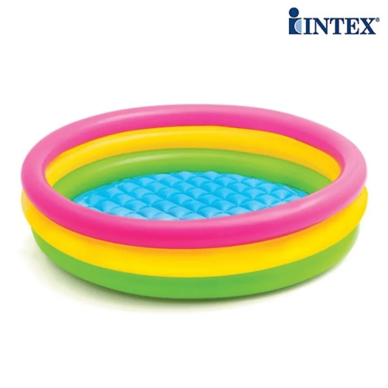 Надуваем басейн Intex Sunset Glow, среден, 57422 детски