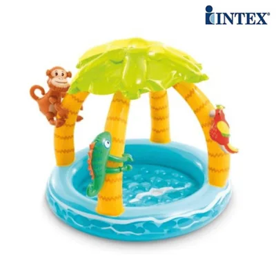 Басейн Tropical Island 58417NP 102х86 см бебешки INTEX