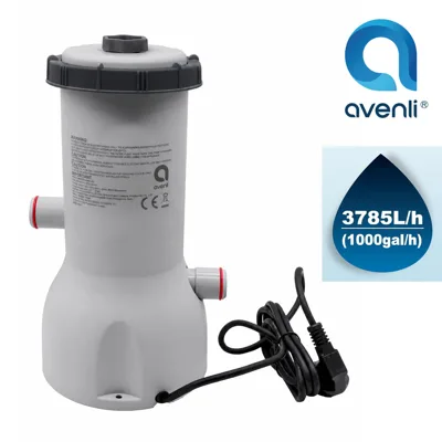 Помпа AVENLI, 3785 л/час, 220-240V филтърна