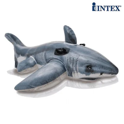 INTEX надуваема акула Intex 57525, 173х107 см