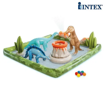 Надуваем воден център Intex 56132NP Jurassic Adventure