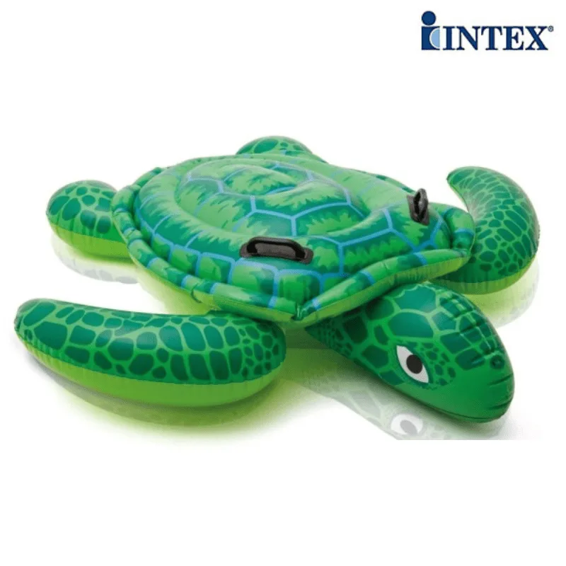 Надуваема костенурка с дръжки Intex 57524, 150х127 см