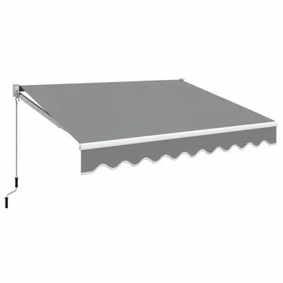 Прибираща се тента MAXI-Gray, 350x250 см, сива