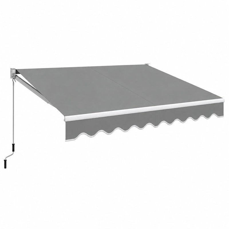 Прибираща се тента MAXI-Gray, 350x250 см, сива